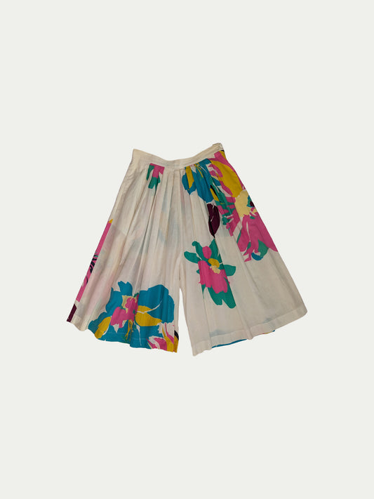 The Cotton Floral Palazzo Pants