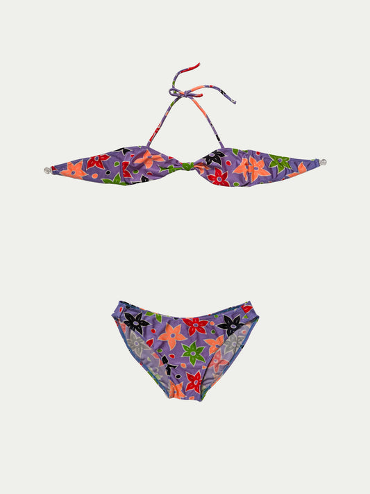 The Violet Floral Bikini