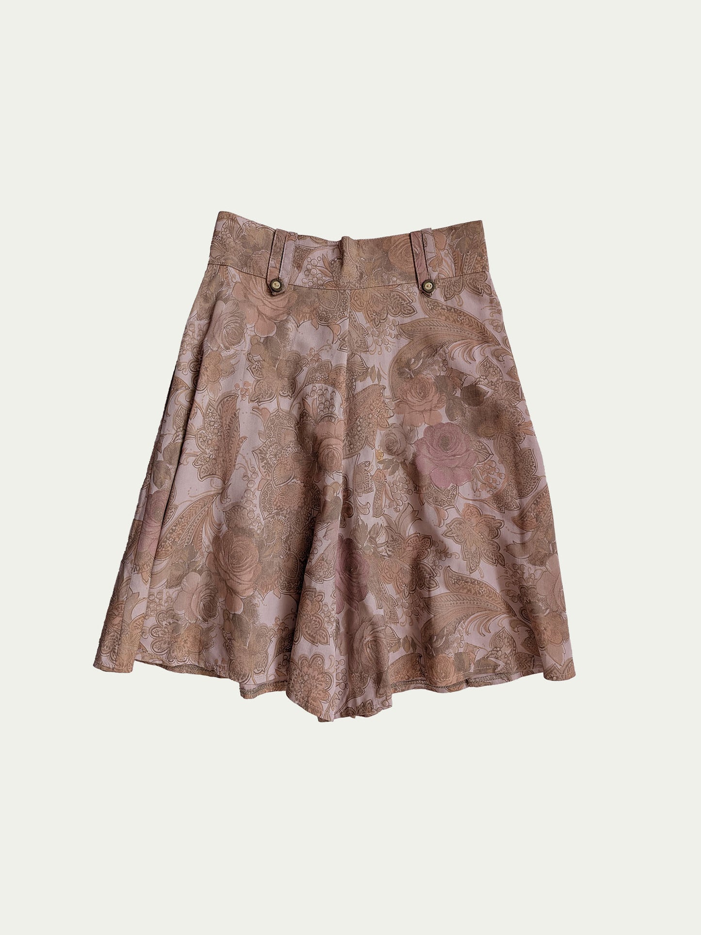 The Smokey Pinkish Paisley Shorts