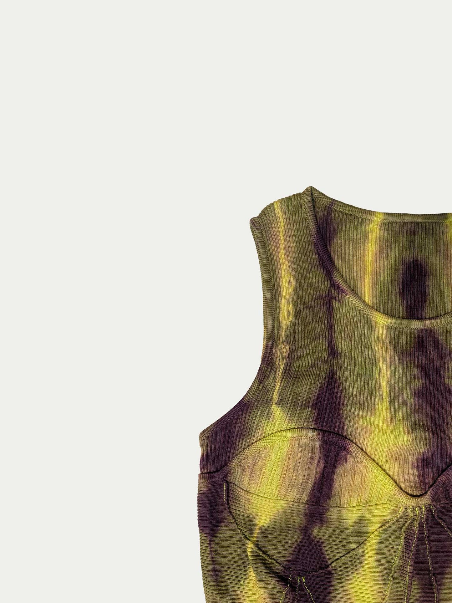 The Funky Tie-Dye Rib Tank Top