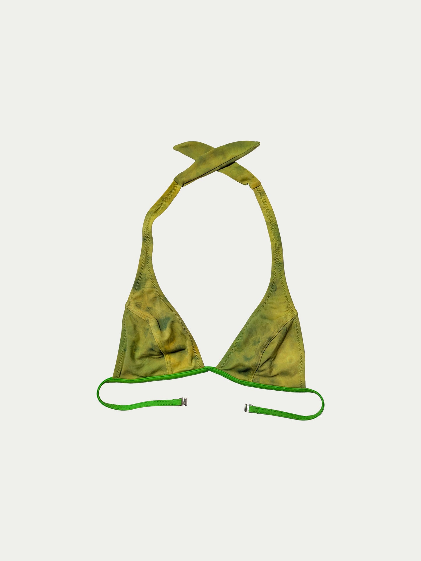 The Green Tie-Dye Bikini