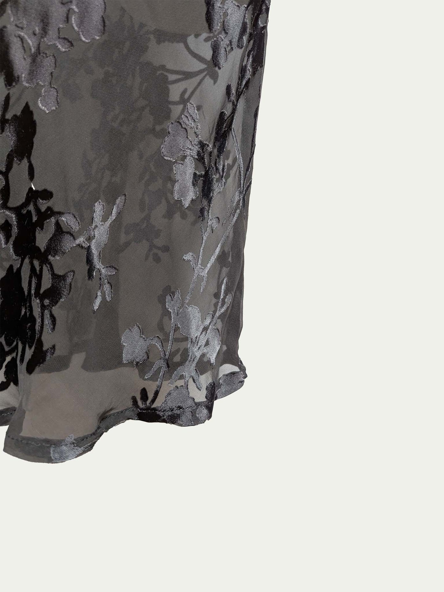 The Sheer Jacquard Silk Maxi Dress