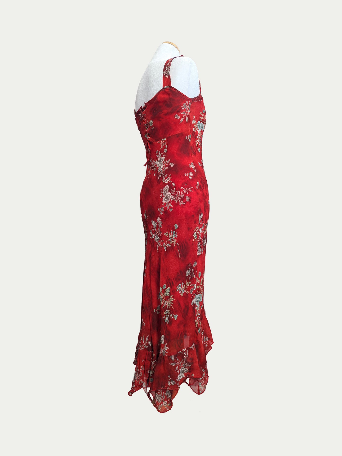 The Flamenco Lace-Back Dress