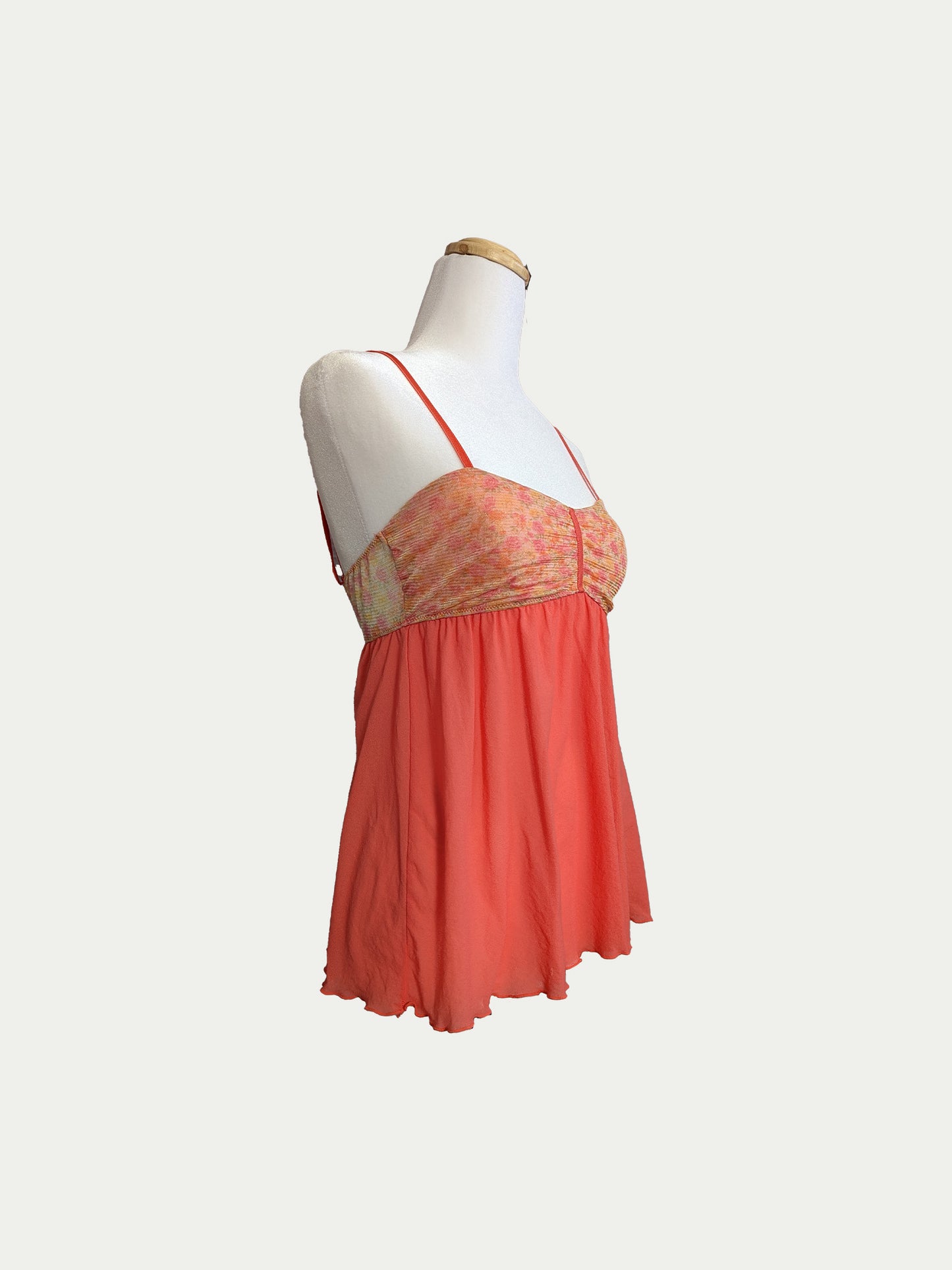 The Peach Mesh Camisole