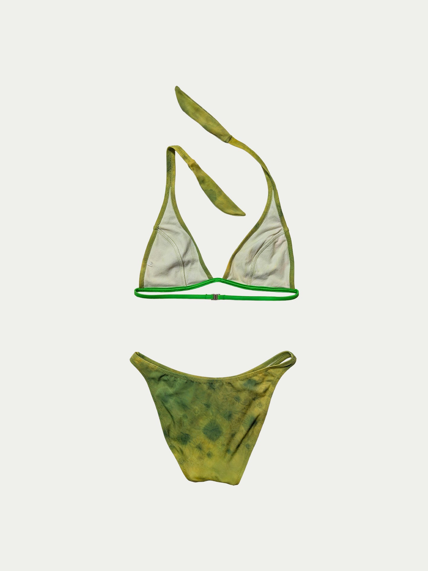 The Green Tie-Dye Bikini