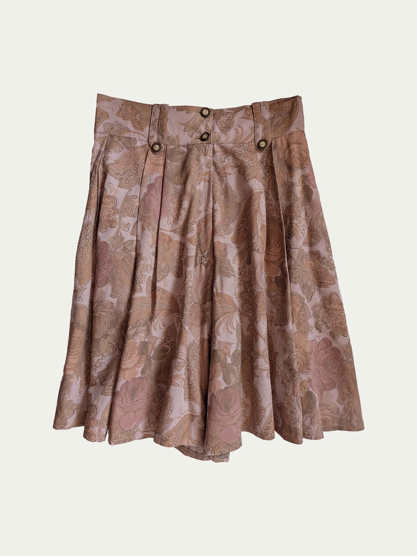 The Smokey Pinkish Paisley Shorts