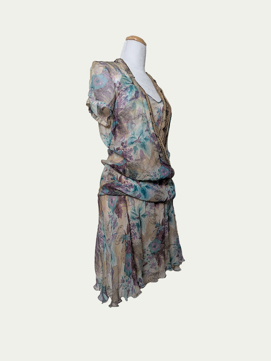The 20s-Inspired Liu-Jo Silk Dress