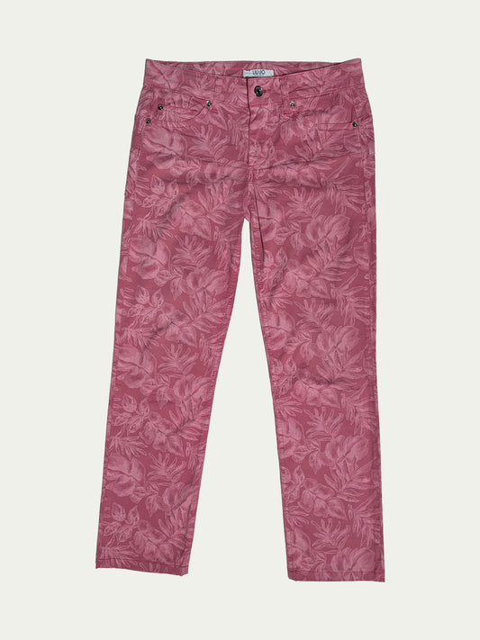 Liu-Jo Pink Capri Pants
