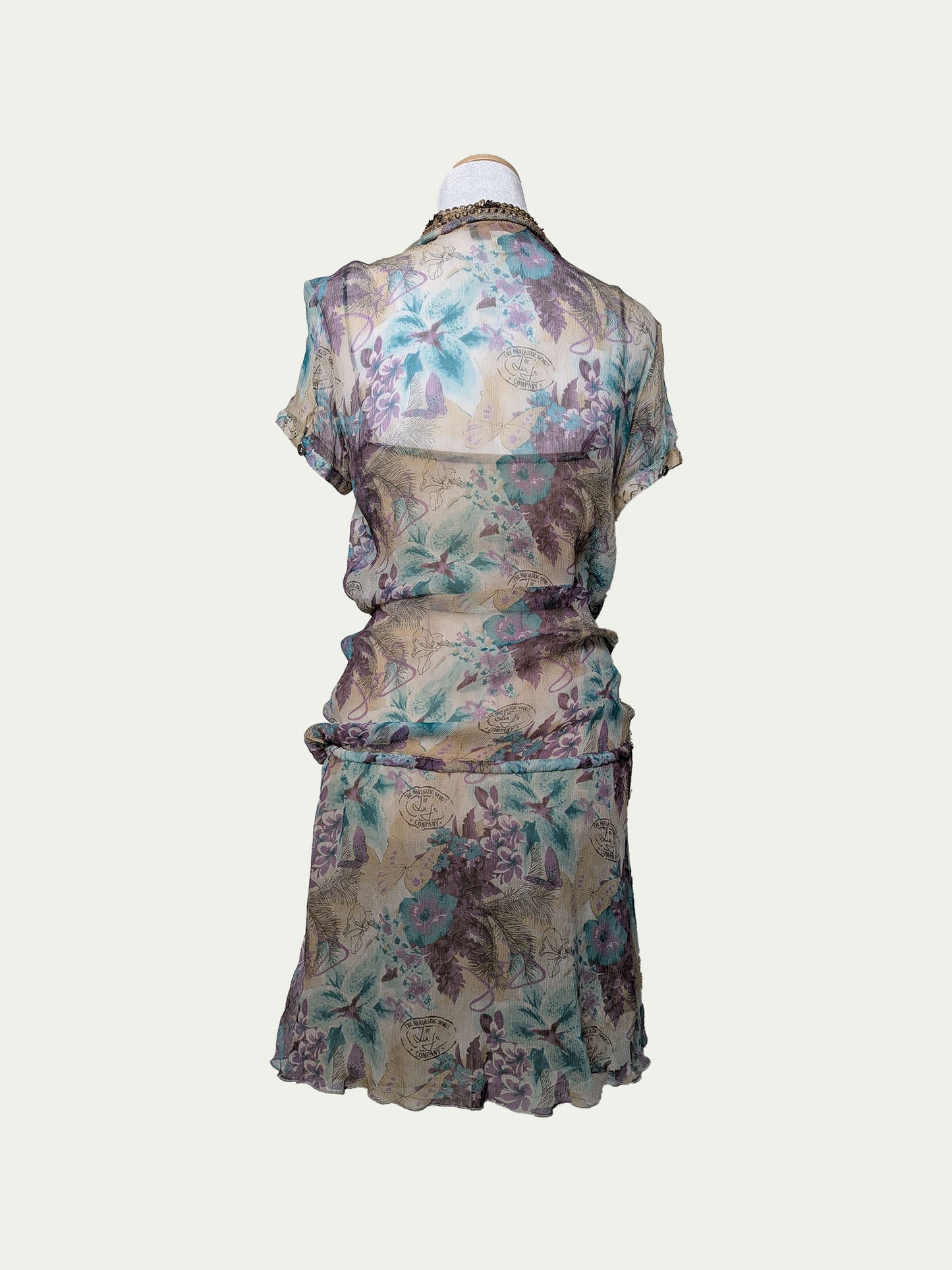 The 20s-Inspired Liu-Jo Silk Dress
