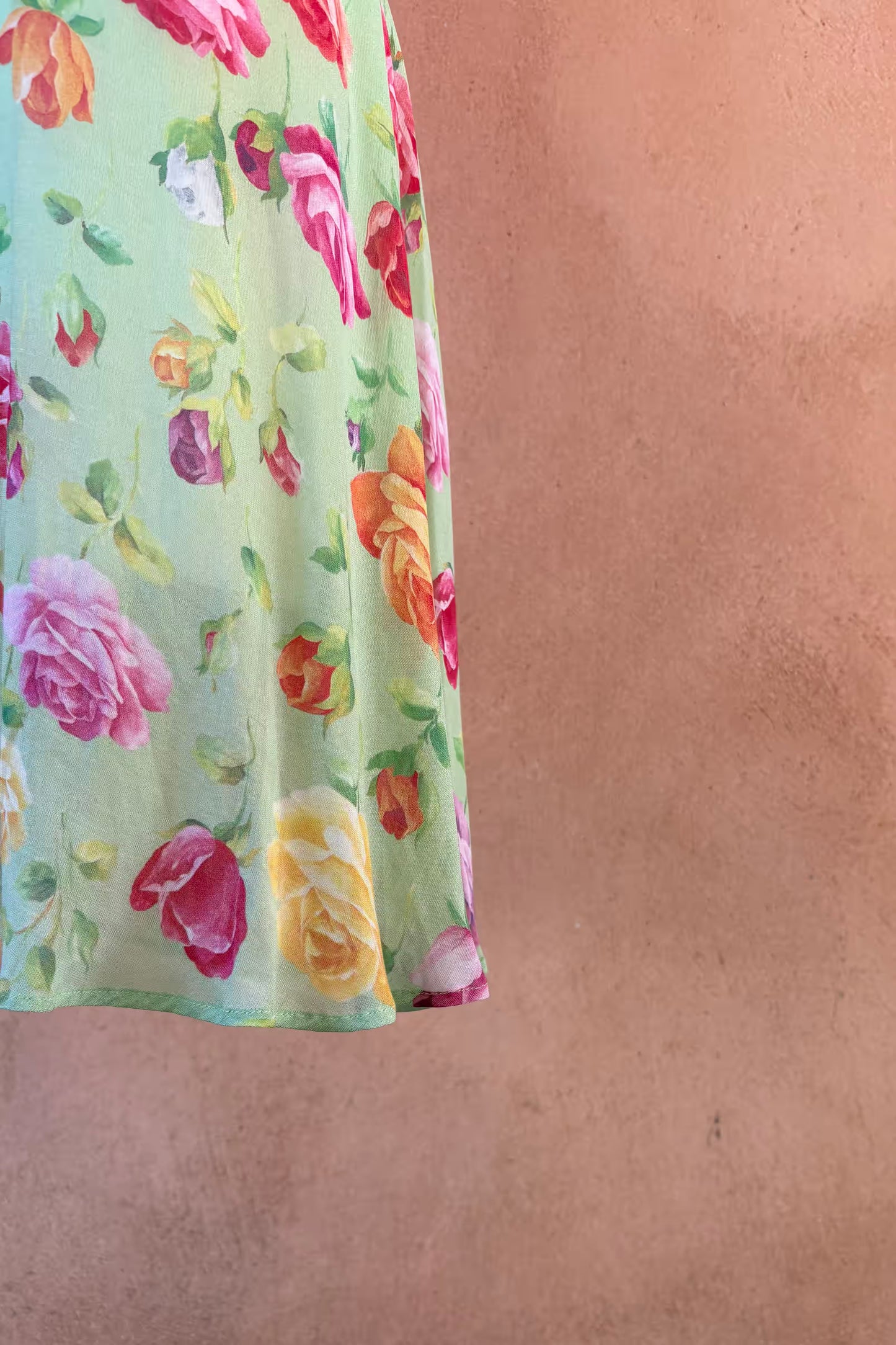 The Green Garden Wrap Skirt