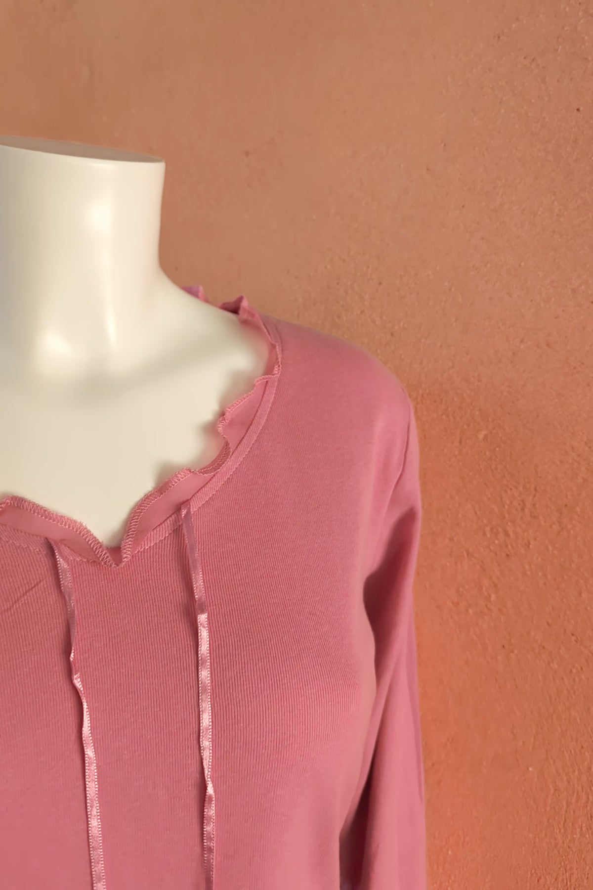 The Dusty Rose Cotton Top