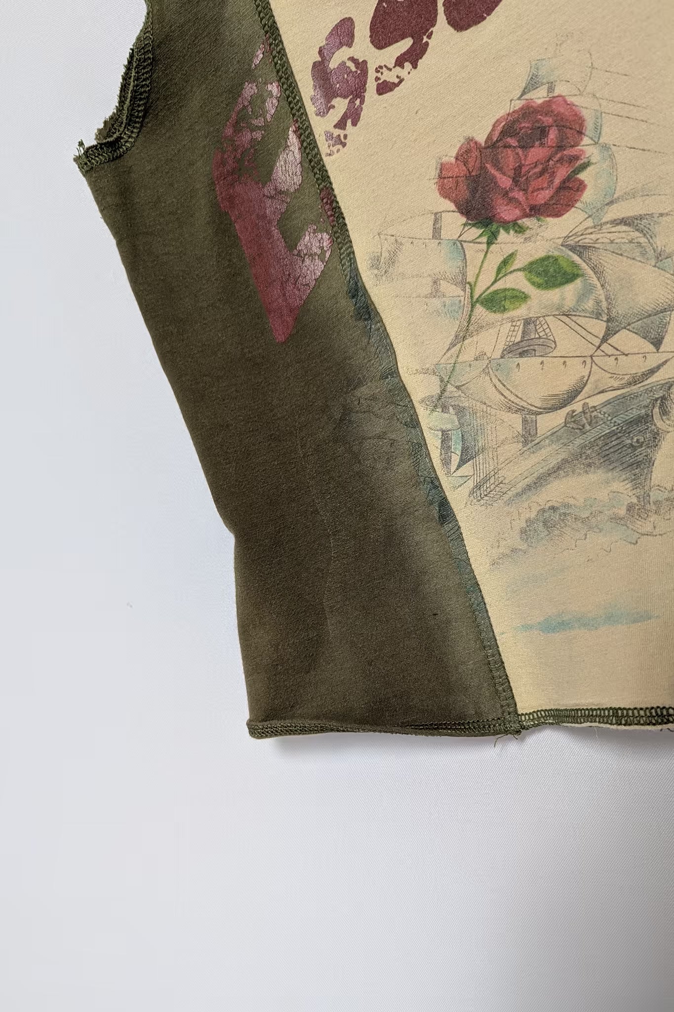 The Rose & Boat Cotton Tank Top