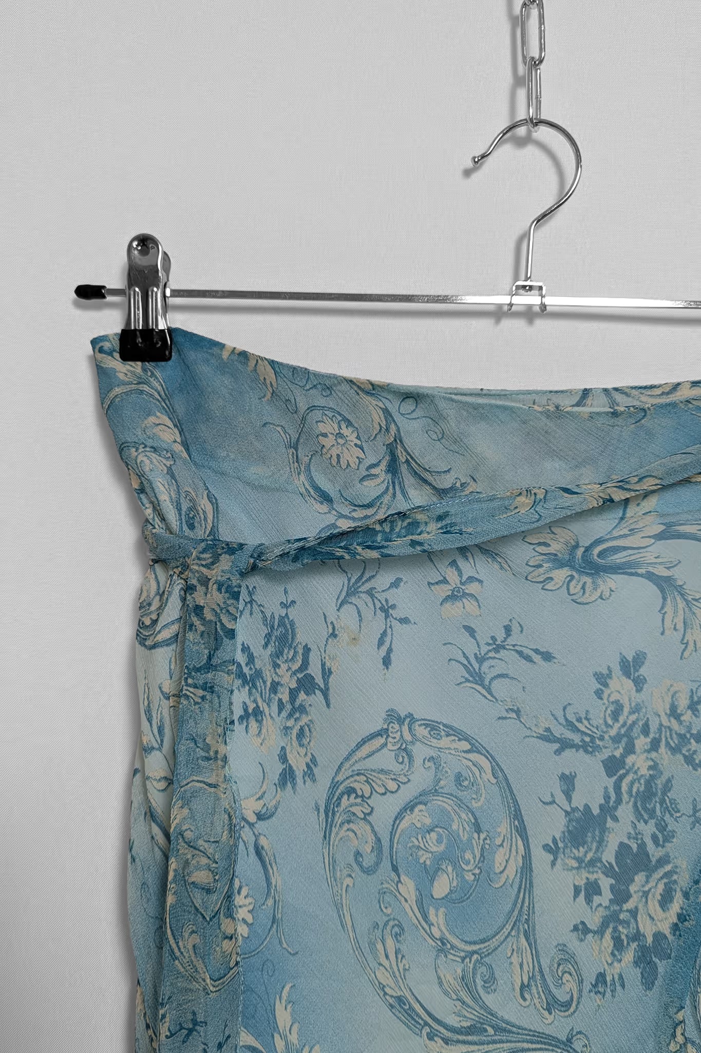 Oviesse Turquoise Silk Fairy Skirt