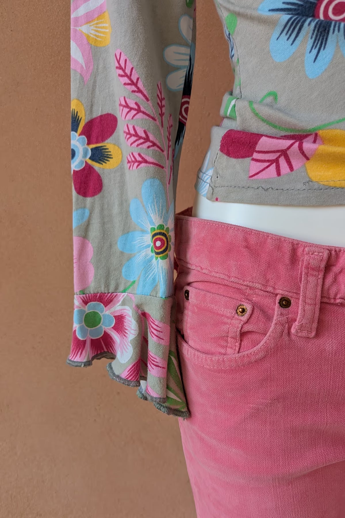 The Happy Floral Cotton Top