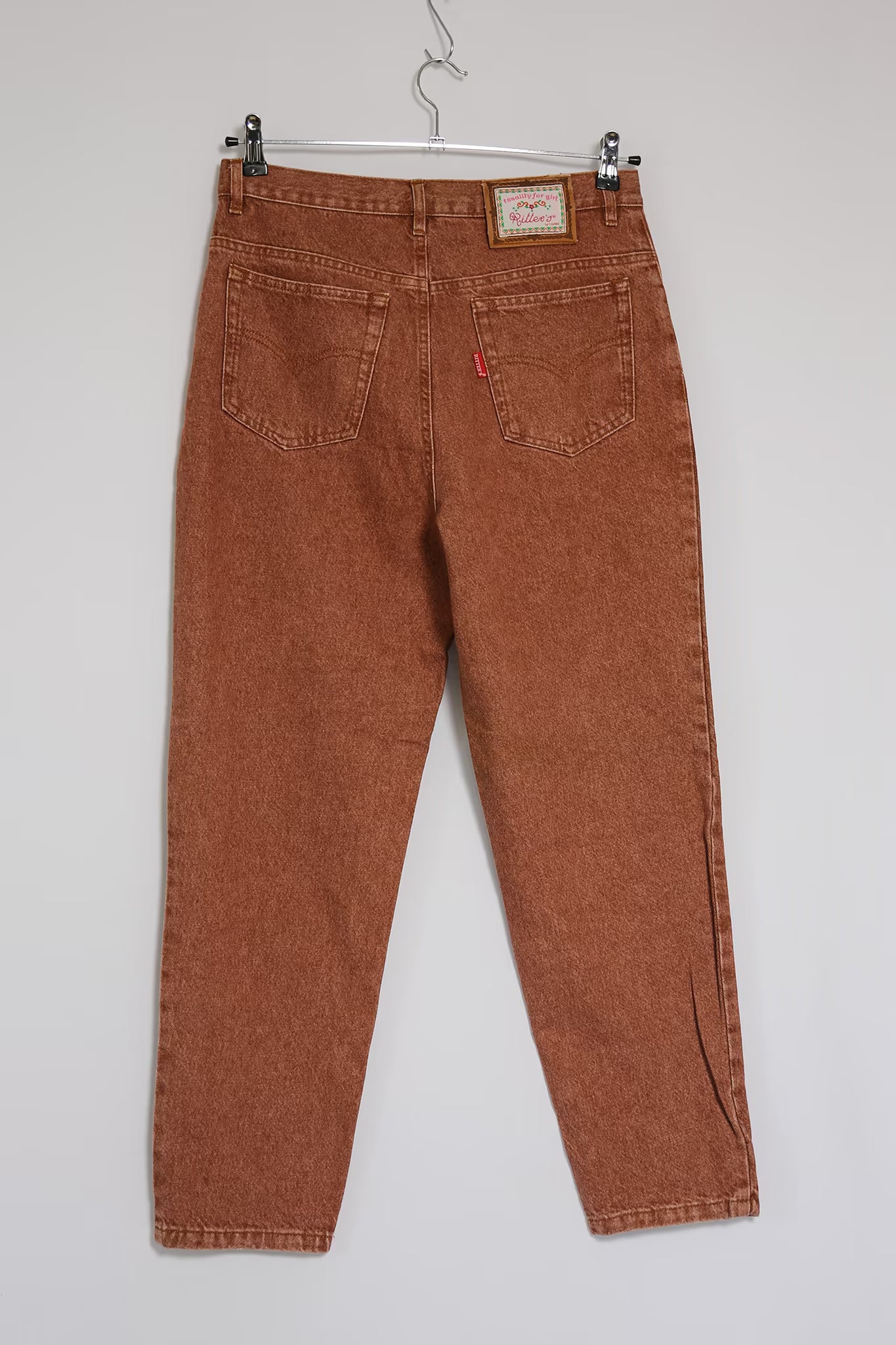 The 90s Smokey Warm Orange Denim