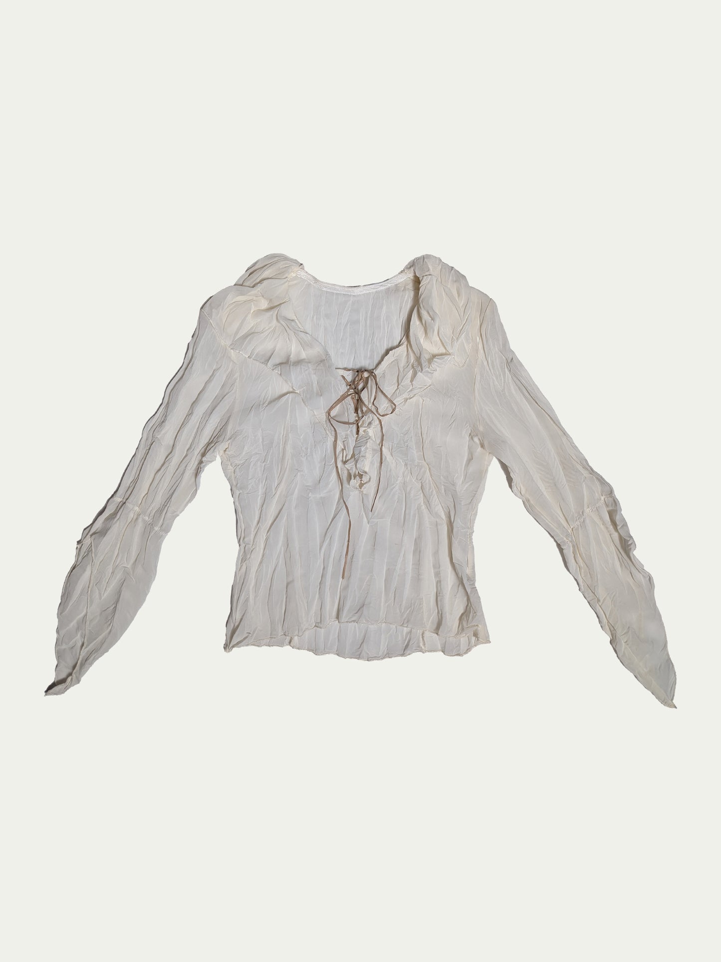 The Snow Lacing Blouse