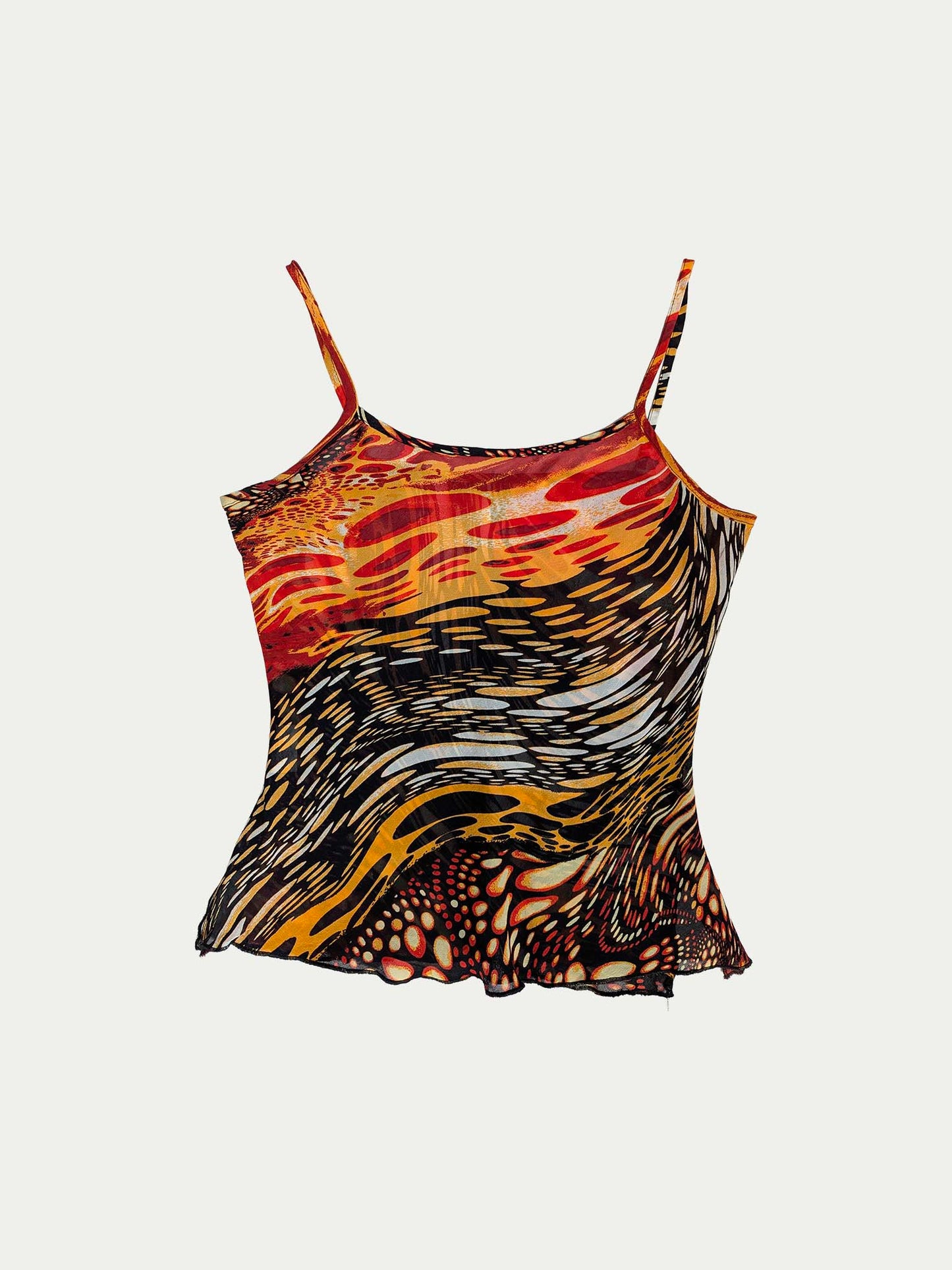 גופיית ויסקוזה Sheer Fire shades