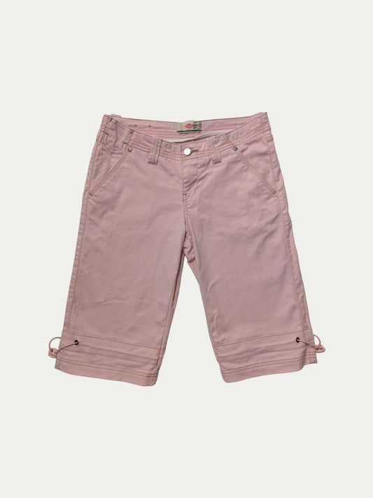 Lee Cooper Low-Waisted Pink Bermudas