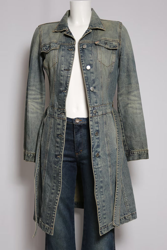The Miss Sixty Denim Trench Jacket