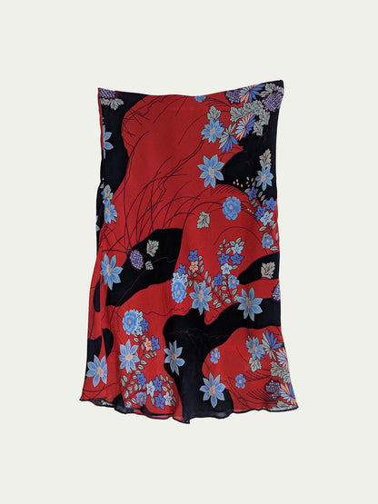 The Japanese Garden Chiffon Skirt