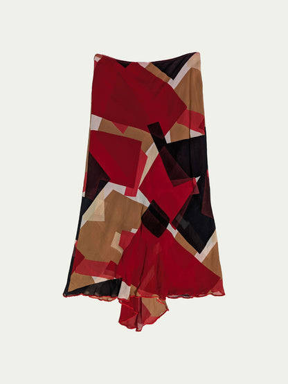 The Asymmetrical Cubism Skirt