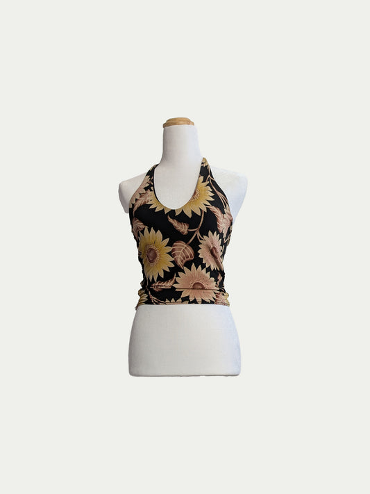The Sunflower Halter Top