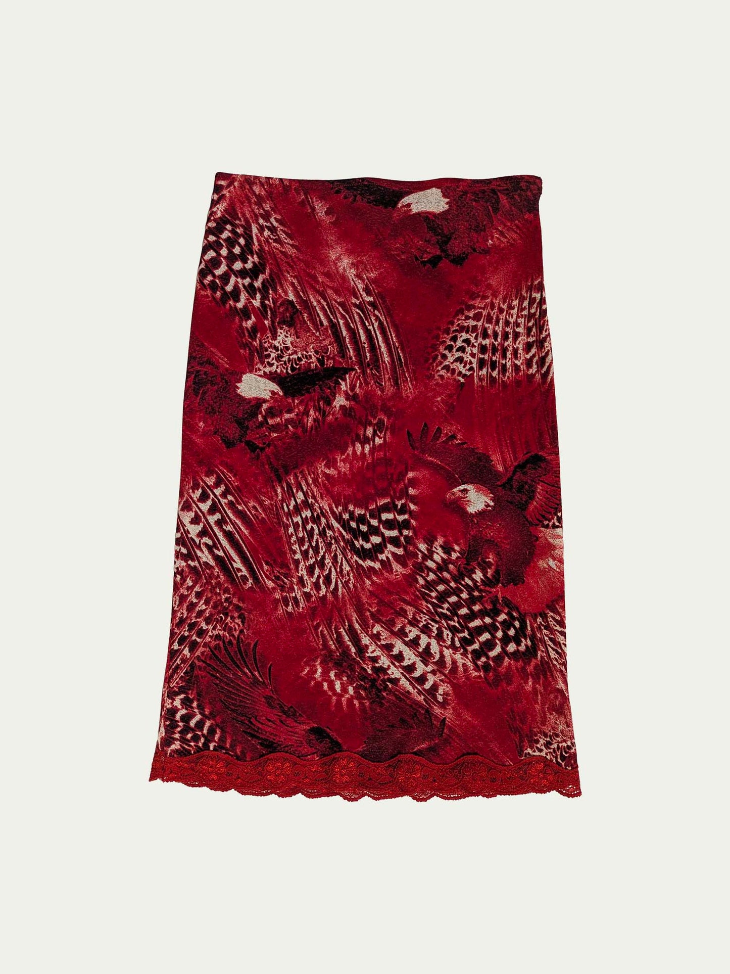 The Red Eagles Mesh Skirt