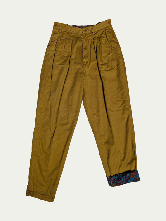 The Mustard Baloon Pants