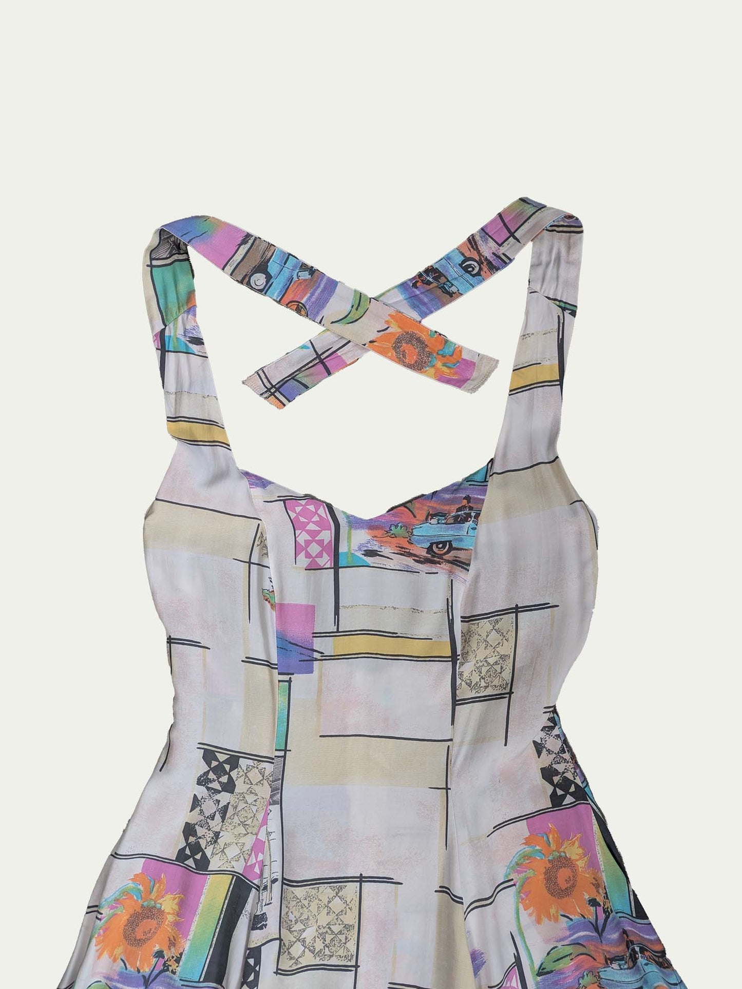 The Full Circle Halter Dress
