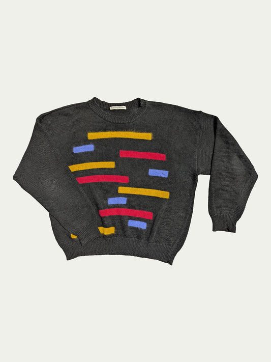 The Tricolor Sripes Sweater