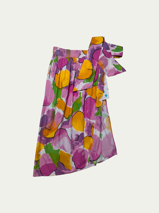 Emanuel Unagaro Multi-Colored Cotton Skirt