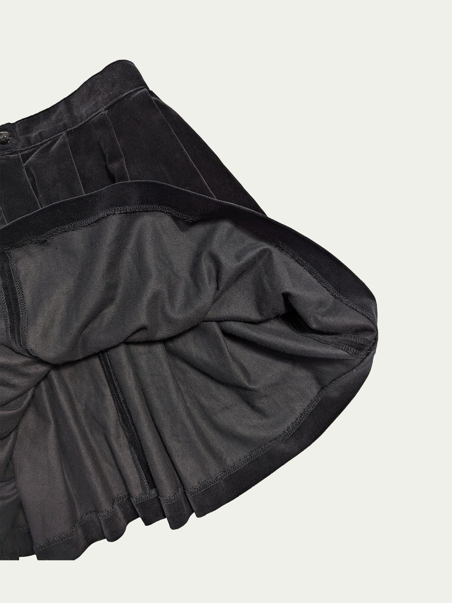 Sisley Velvet Mini Skirt