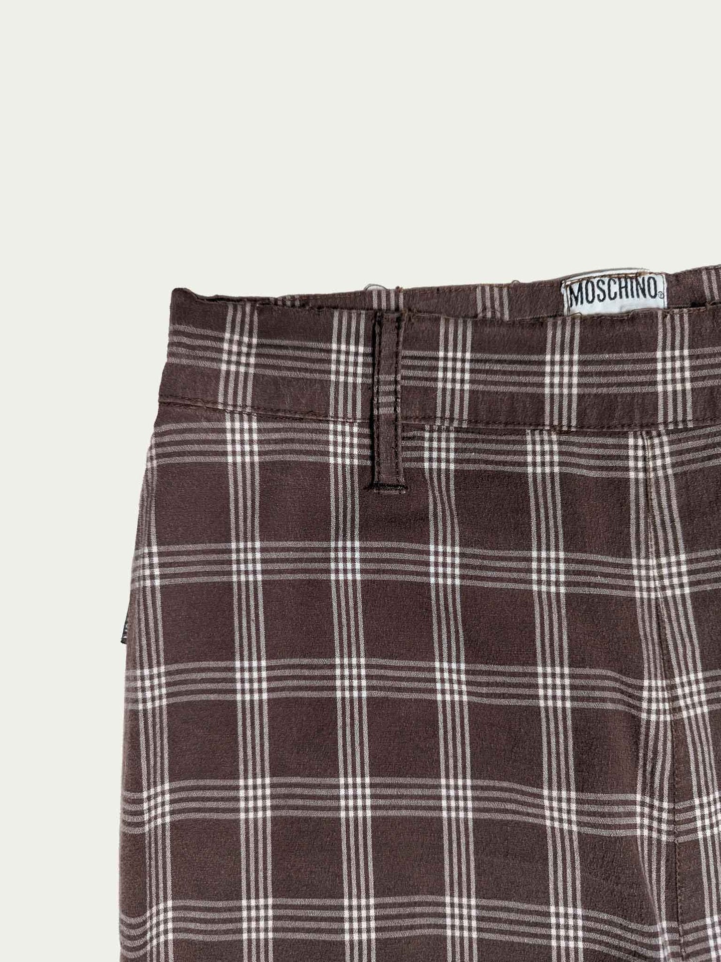 MOSCHINO Plaid Pants