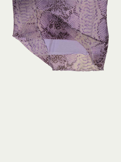 The Violet Snake Mesh Top