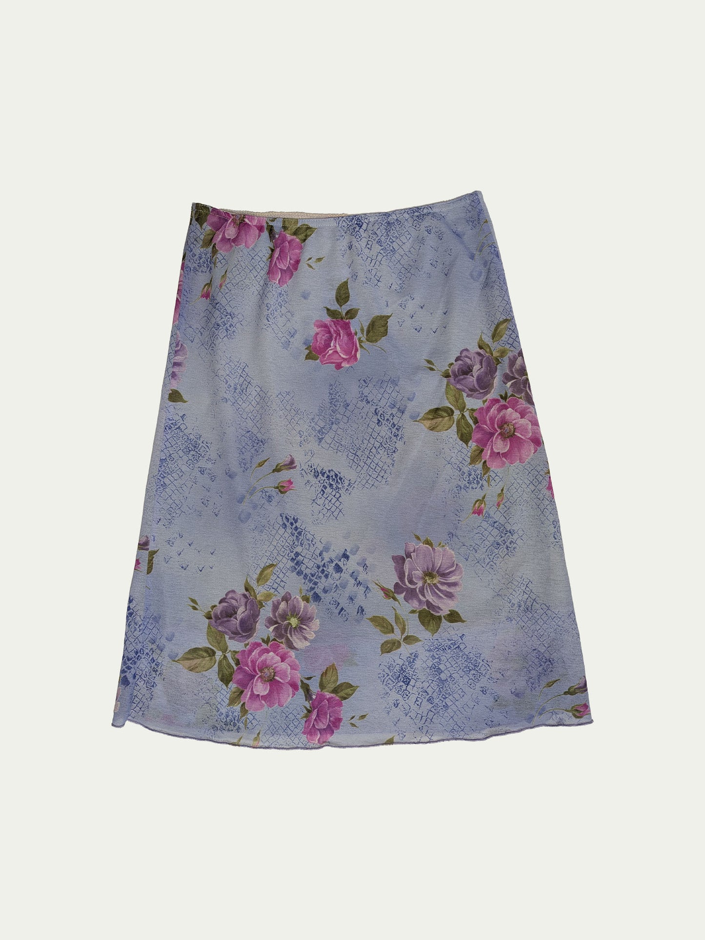 The Pastel Blue-Purple Skirt