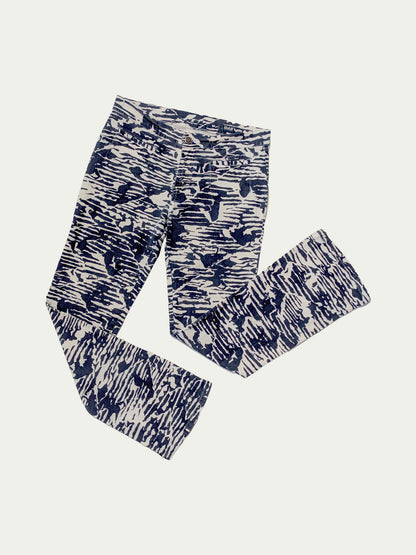 The GAS Blue & white Jeans