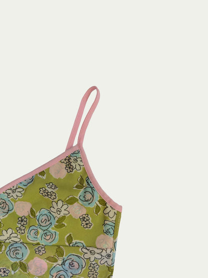 Onyx Greenish Crop Top