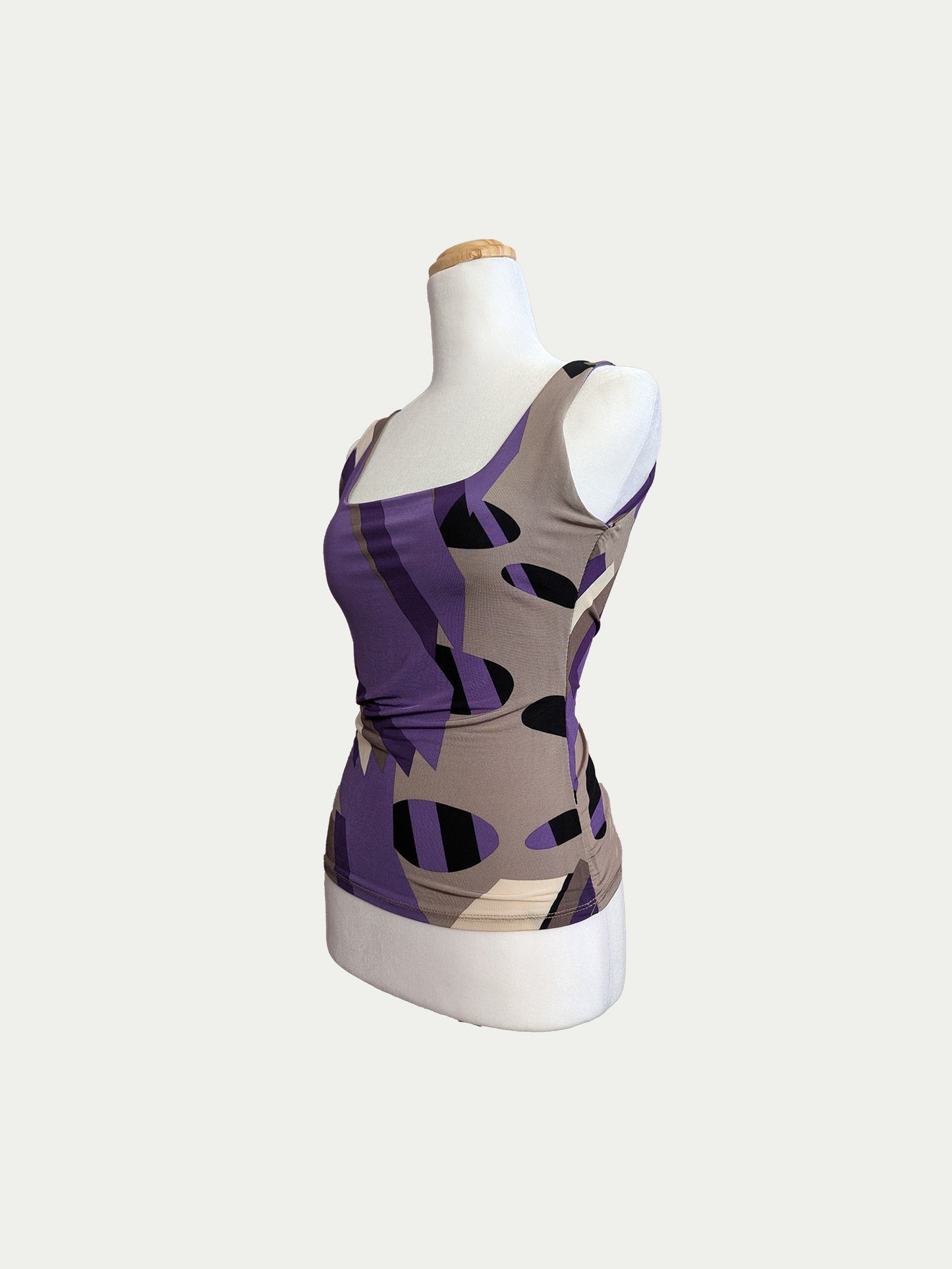 The Geometric Square Neck Top