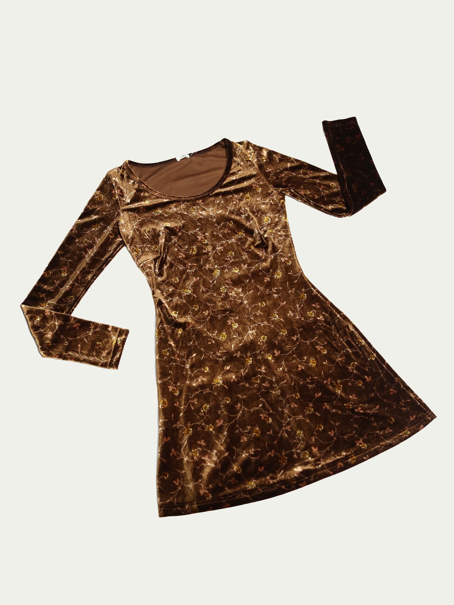 Onyx Velvet Winter Dress