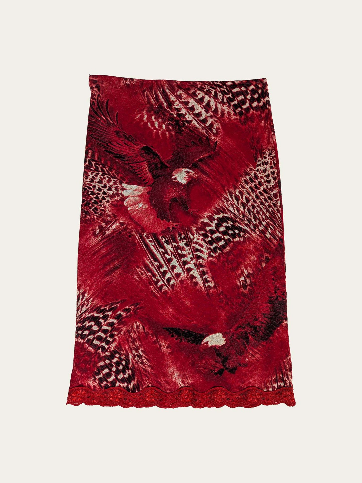 The Red Eagles Mesh Skirt