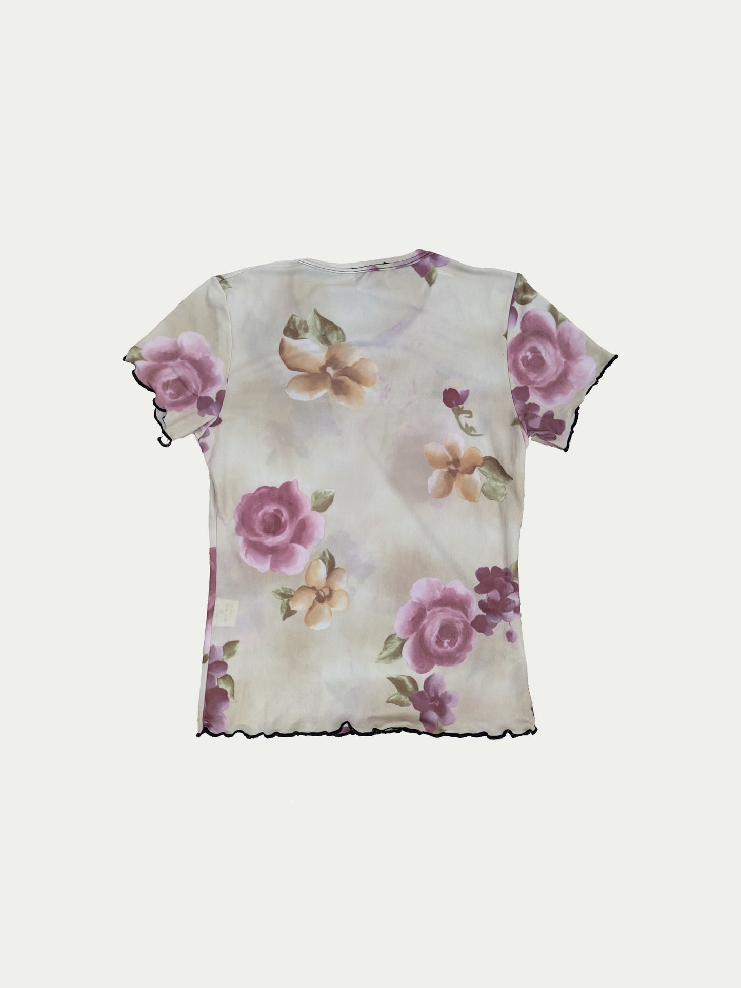 The Dreamy Floral Mesh T