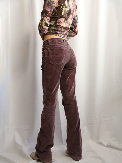 Onyx Lavender Velvet Pants