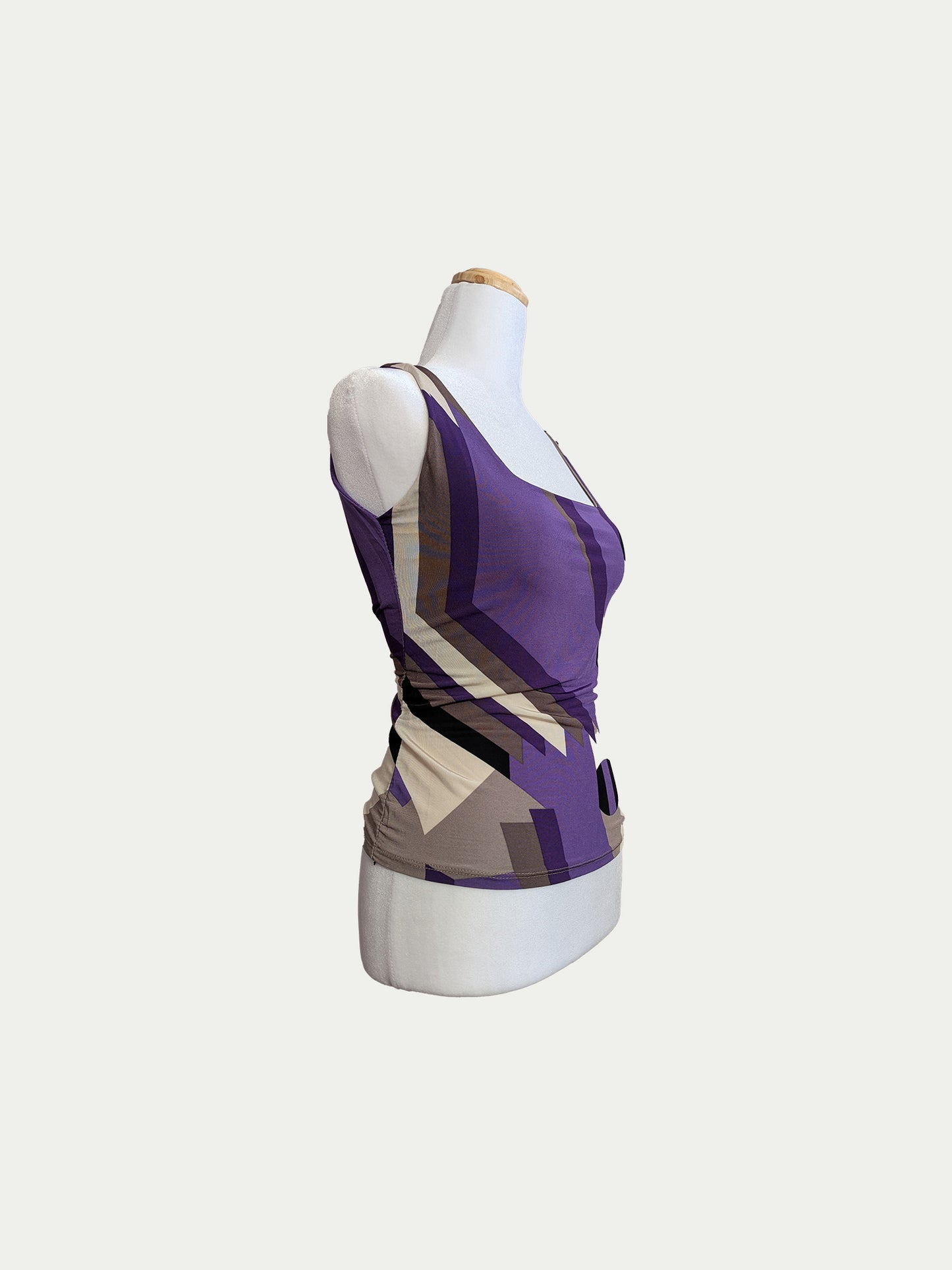 The Geometric Square Neck Top