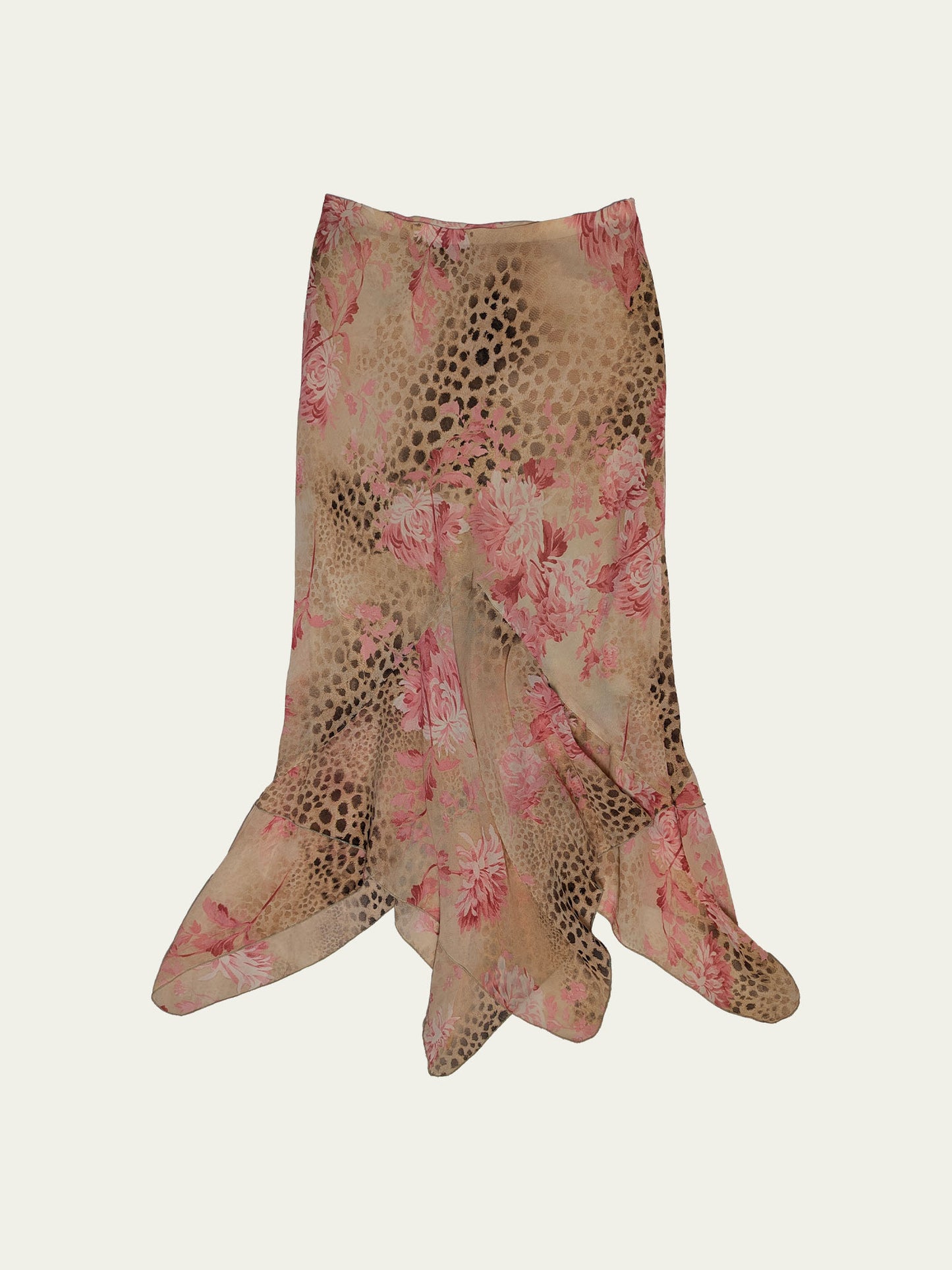 The Pink Leopard Maxi Skirt