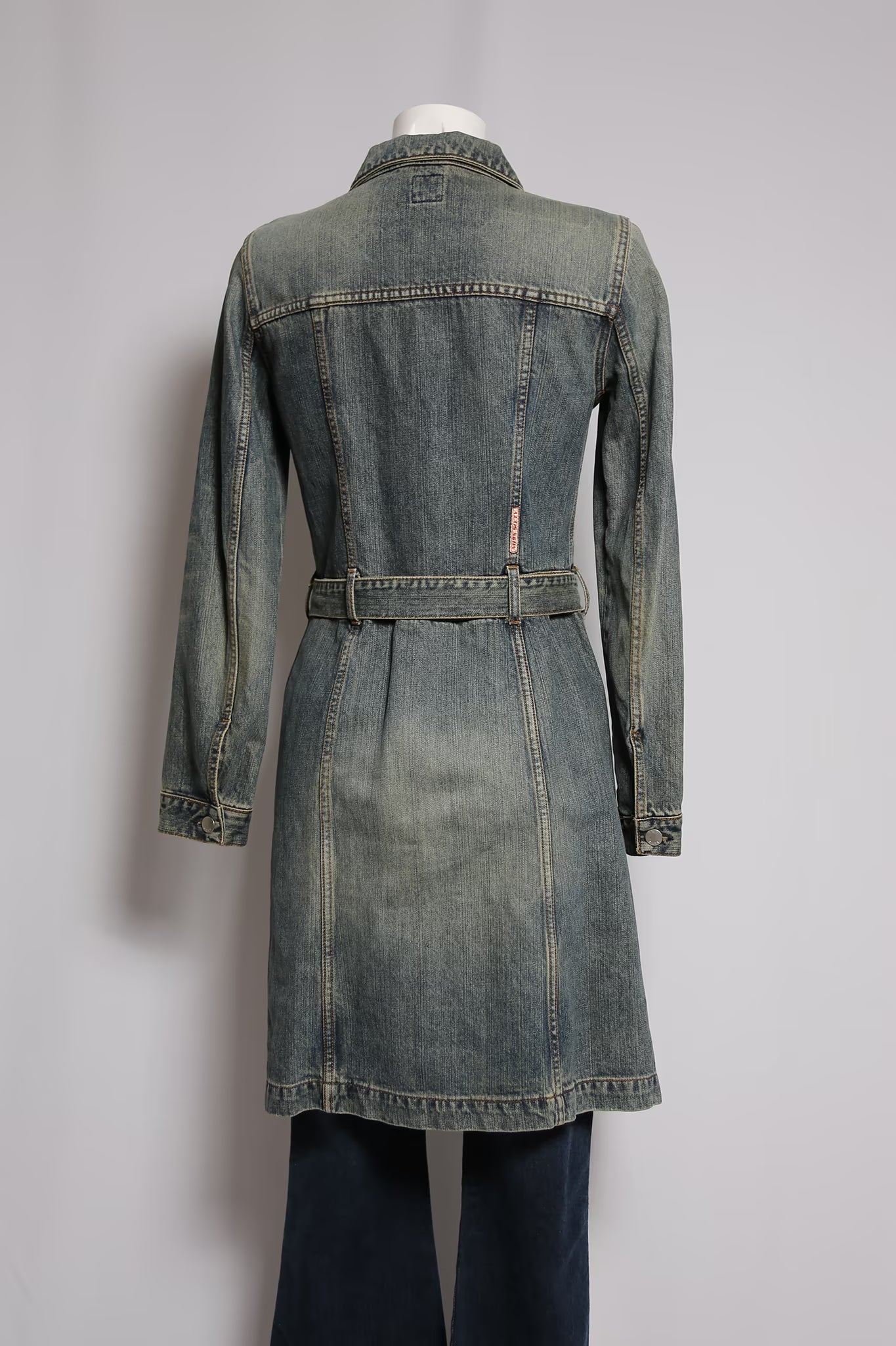 The Miss Sixty Denim Trench Jacket