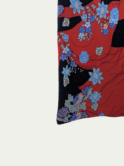 The Japanese Garden Chiffon Skirt