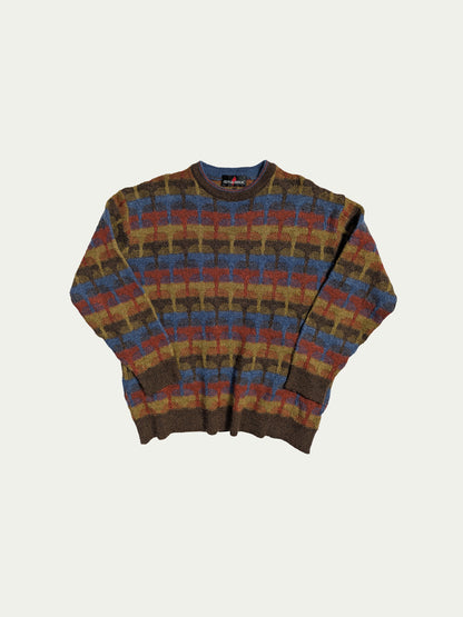 The Warm Tones Square Sweater