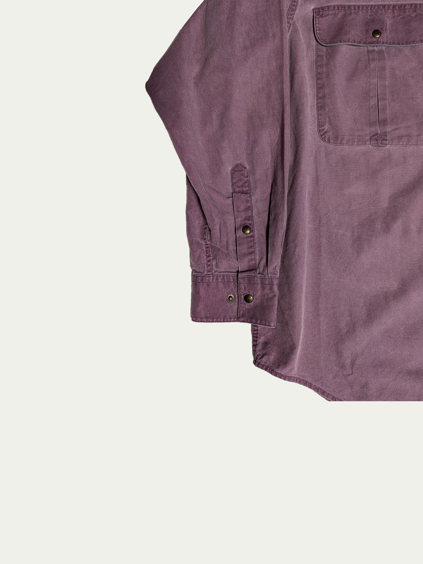 The Violet-Turquoise Snap-Fasteners Shirt