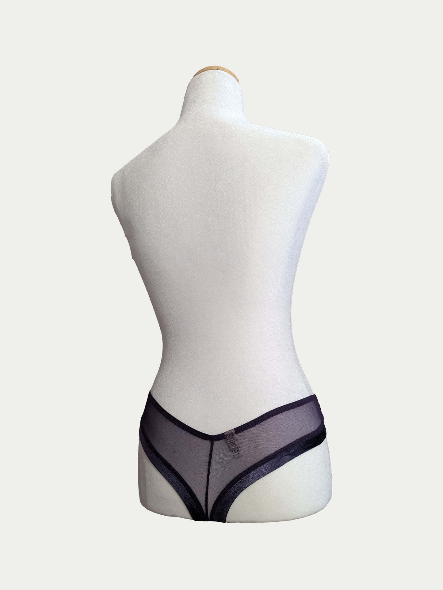 The Eggplant Velvet Lingerie Set