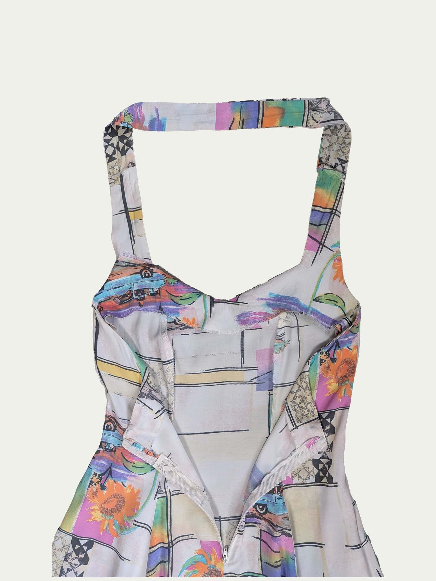 The Full Circle Halter Dress